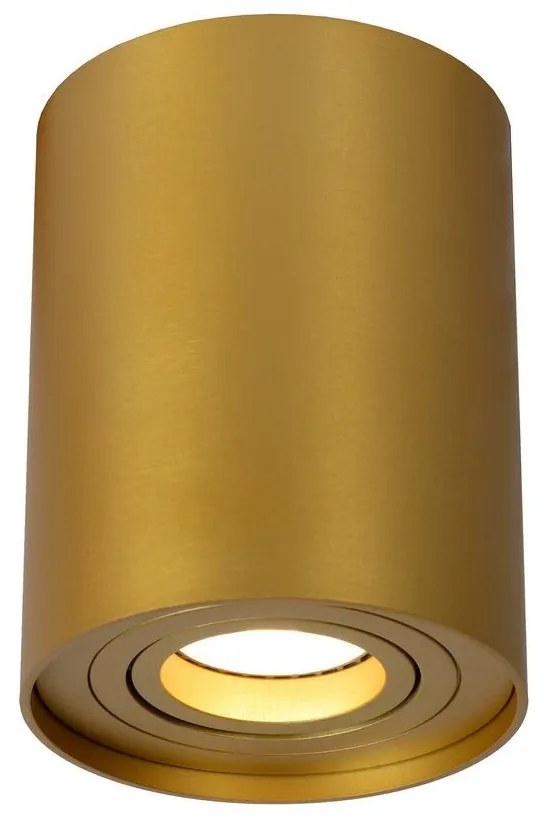 Lucide 22952/01/02 - Bodové svietidlo TUBE 1xGU10/50W/230V zlatá LC3190