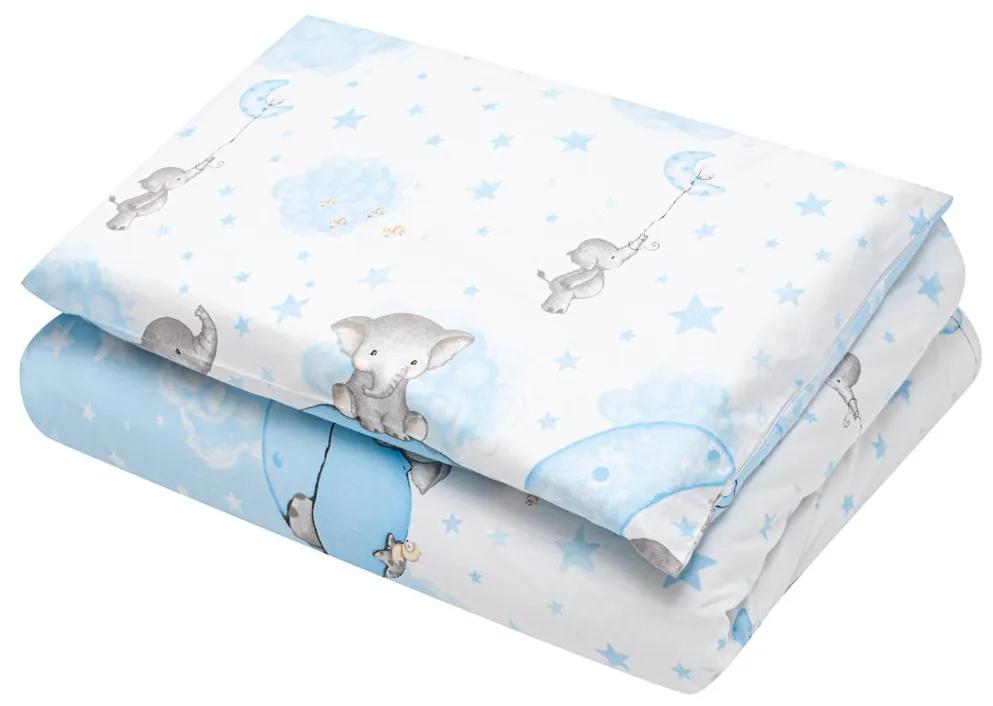 2-dielne posteľné obliečky New Baby 90/120 cm Sloníky