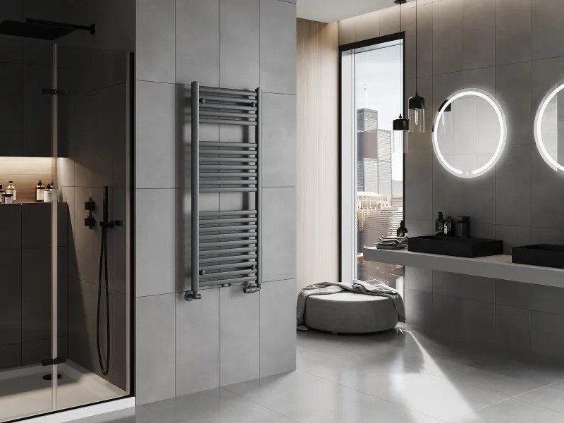 Mexen Hades, vykurovacie teleso 1200 x 500 mm, 562 W, antracitová, W104-1200-500-00-66