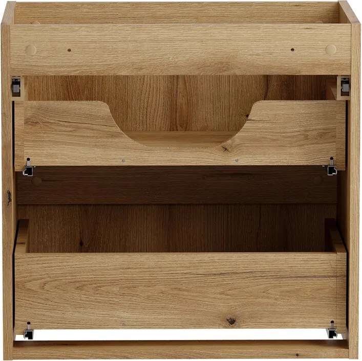 Závěsná skříňka pod umyvadlo Nova 82-60-40-2S dub coast evoke