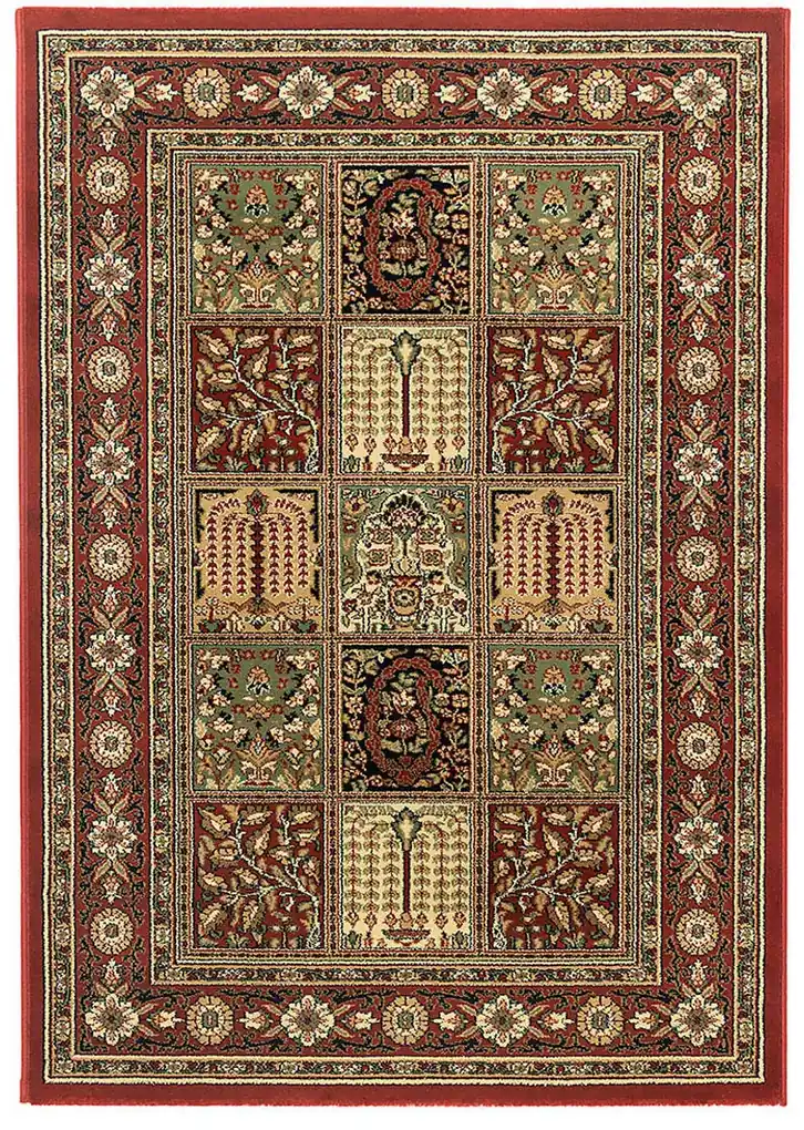 Koberce Breno Kusový koberec SOLID 12/CVC, červená, viacfarebná,200 x 300  cm | BIANO