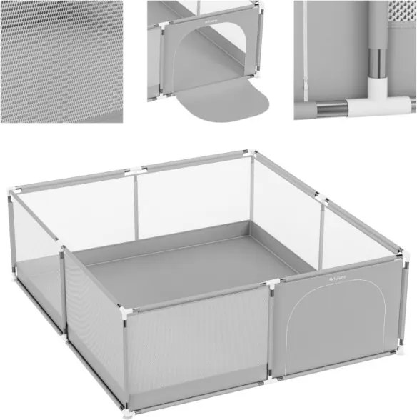 Detská ohrádka Cozy 28 sivá