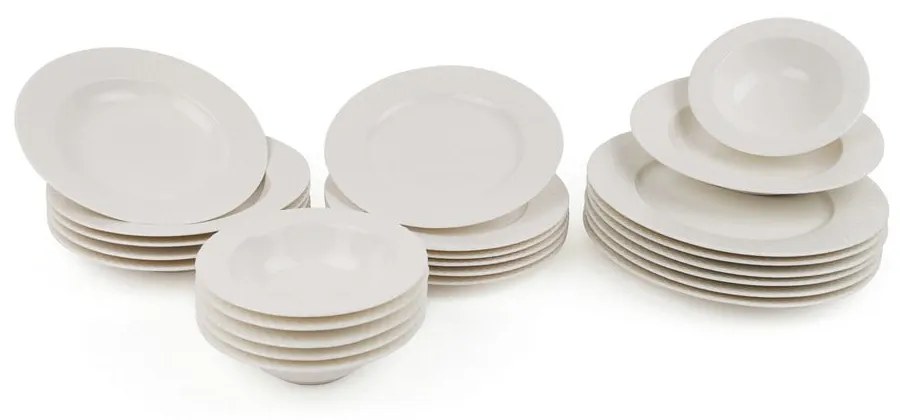 24-dielna sada porcelánového riadu Kutahya Russna