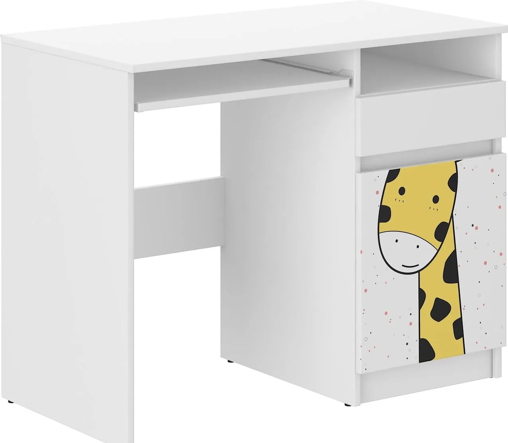 Wooden Toys Detský písací stôl N-35 MINI ZOO