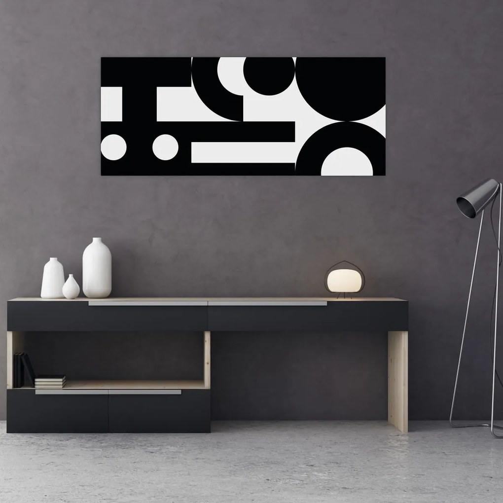 Obraz - Geometrická abstrakcia N⁰3 (120x50 cm)
