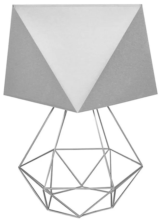 Stolná lampa ADAMANT SMALL 1xE27/15W/230V šedá