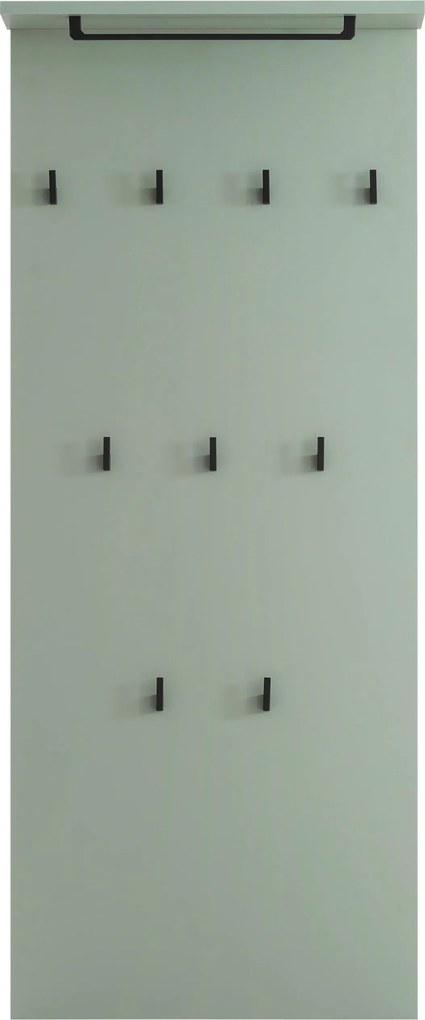 XXXLutz VEŠIAKOVÝ PANEL, zelená, 50/110,6/20,9 cm MID.YOU - Vešiakové steny - 000895007101
