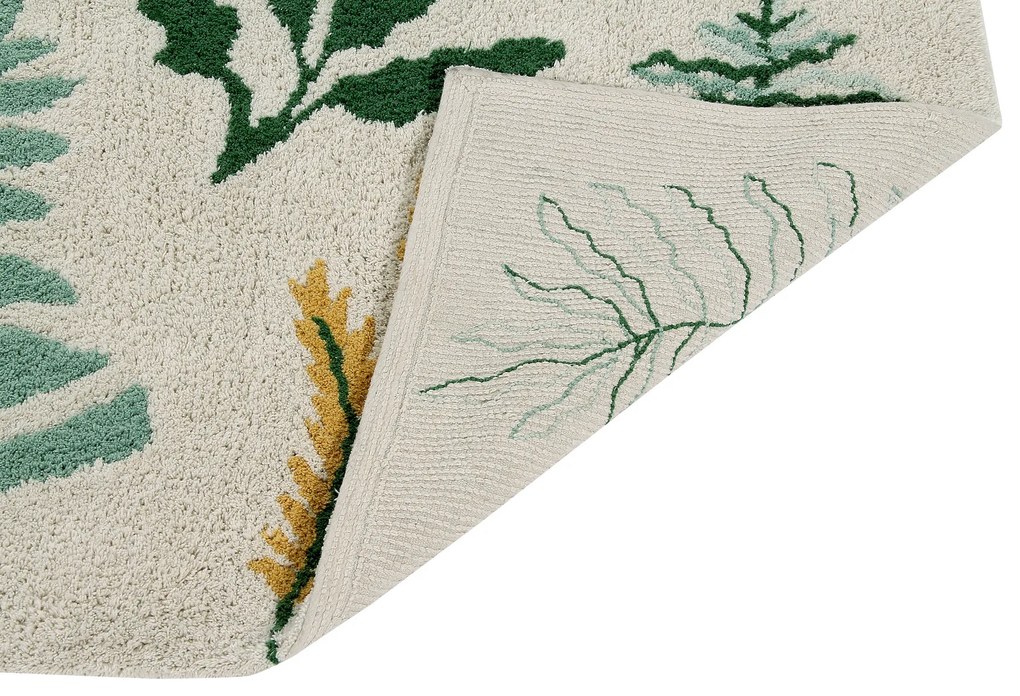 Ručne tkaný kusový koberec Botanic Plants, 140x200, viacfarebná, detská izba, Lorena Canals