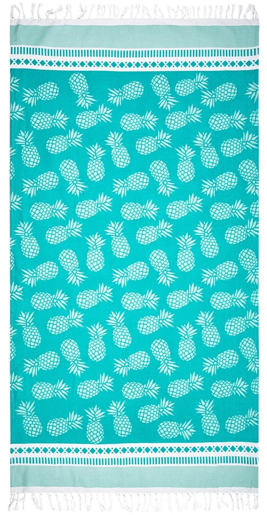 Trade Concept Osuška Fouta so strapcami Pineapple, 90 x 170 cm