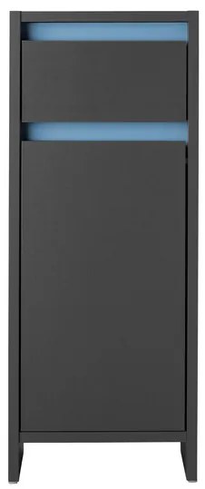 Livarno home Kúpeľňová skrinka Oslo, antracitová  (100376846)