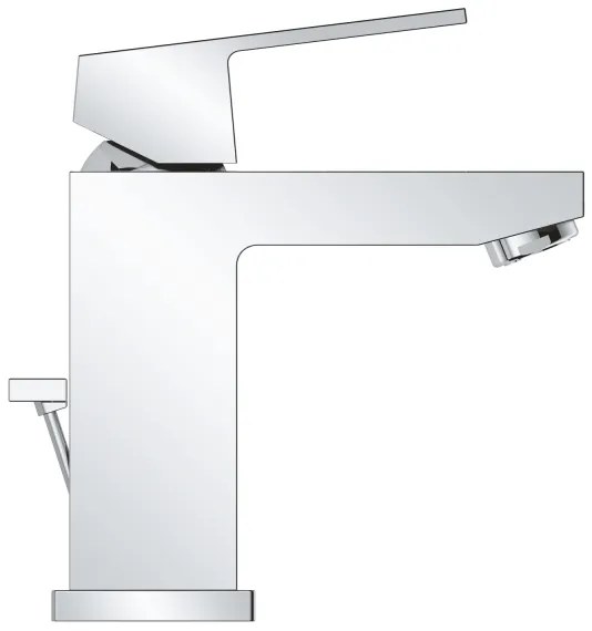 GROHE 2339000E - Umývadlová batéria EUROCUBE DN 15 lesklý chróm