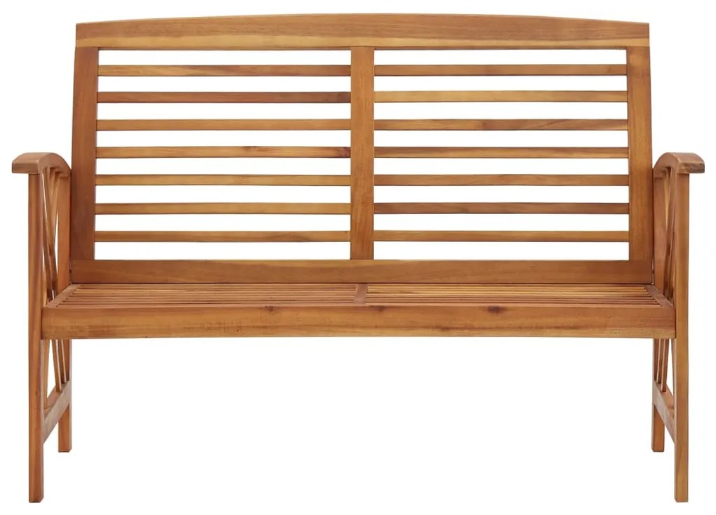 vidaXL Záhradná lavička 119 cm akáciový masív