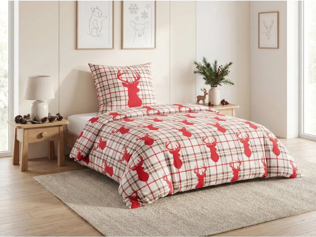 Bavlnené obliečky KITZBUHL vzorované Rozmer obliečky: 80 x 80 cm | 135 x 200 cm