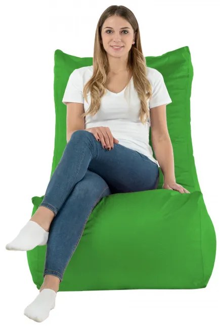 Moderné kreslo DISTINTO zelené (OUTDOOR)