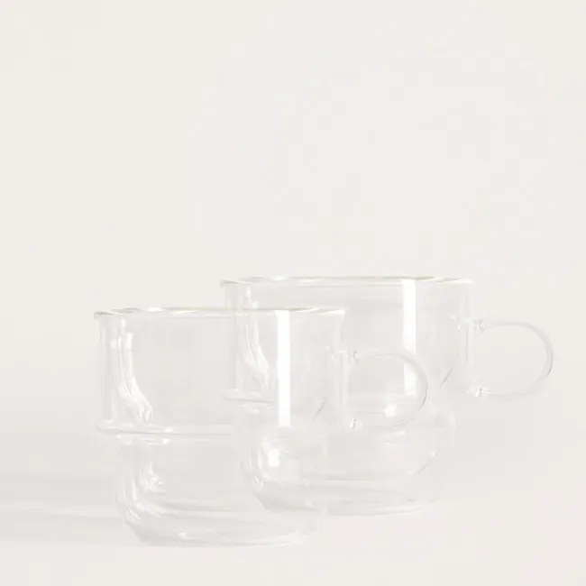 Sada dvoch pohárov CEMBRA priesvitné 763168 300 ml (2 ks)