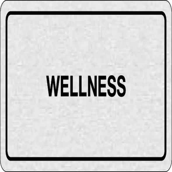 Tabuľka na dvere - Wellness