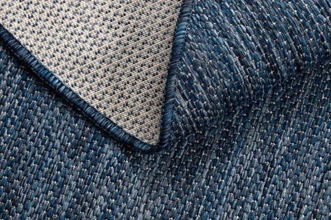 Koberec SIZAL SION A5165A modrý kruh