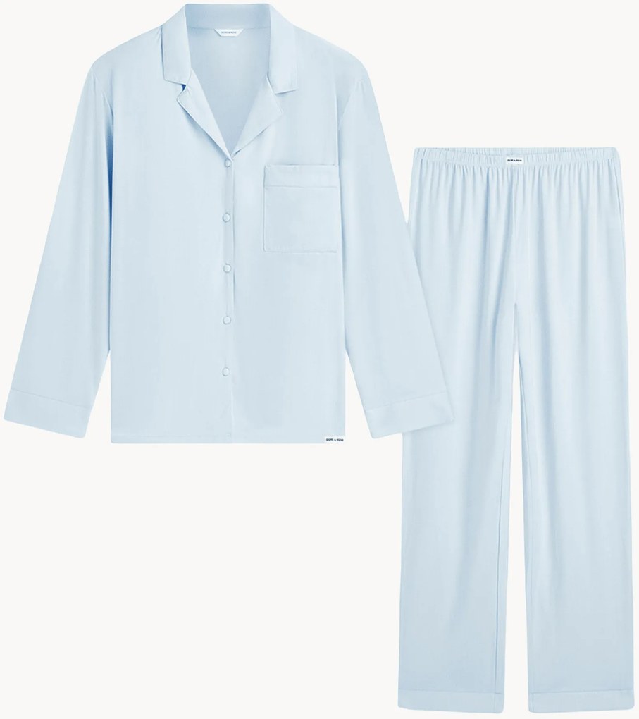 Modálové pyžamo Light Blue