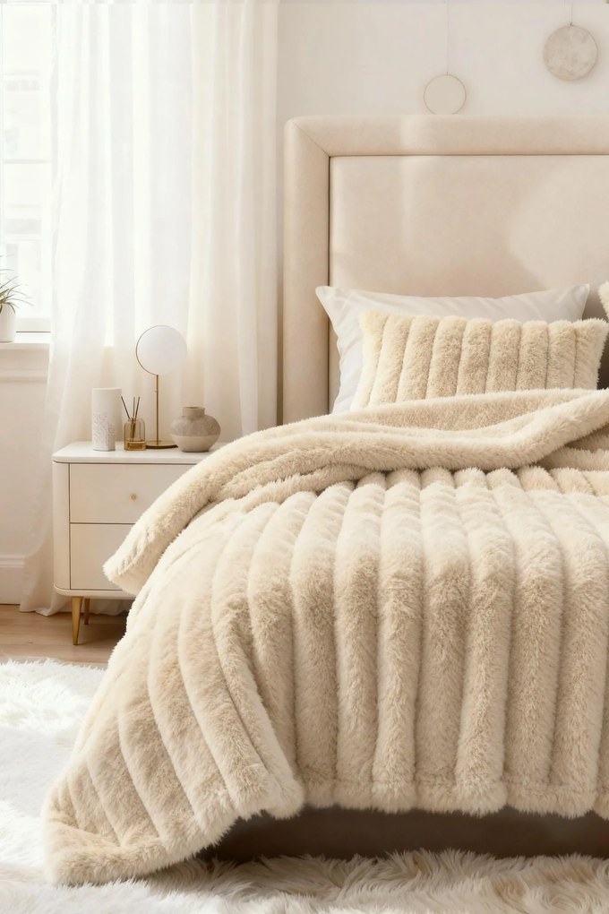 Deka BUNNY béžová Rozmer: 150x200 cm