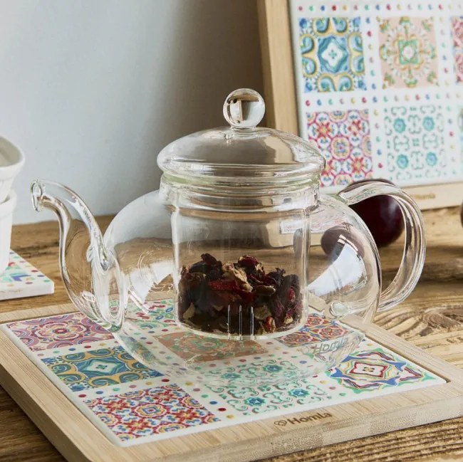 Čajník AROR priesvitný 888859