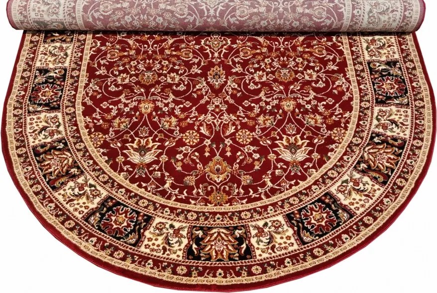 DC Koberec Orient ovál 006 červená Rozmer: 60×100 cm