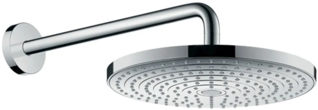 Hlavová sprcha Hansgrohe Raindance Select S na stěnu vrátane sprchového ramená chróm 27378000