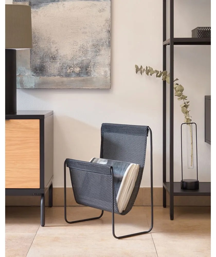 Látkový stojan na časopisy Siana – Kave Home