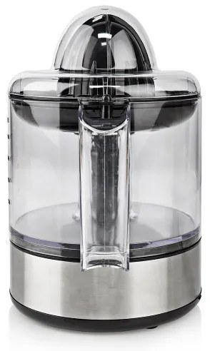 Nedis KAJC110CBK - Elektrický lis na citrusy 0,8 l 30W/230V nerez