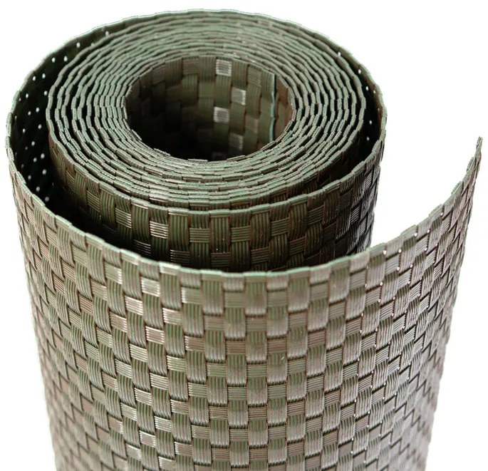 Zástena na balkón LEGI 3 x 0,9 m, ratan, zelená ZJSG03601RD12
