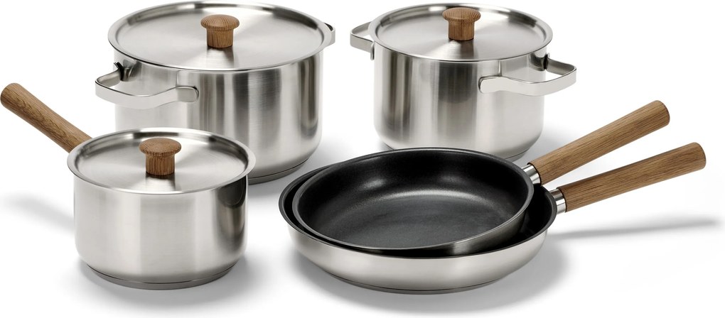 Súprava hrncov z ušľachtilej ocele