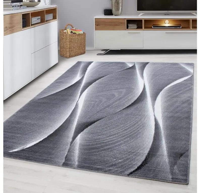 Ayyildiz Kusový koberec PARMA 9310, Čierna Rozmer koberca: 160 x 230 cm
