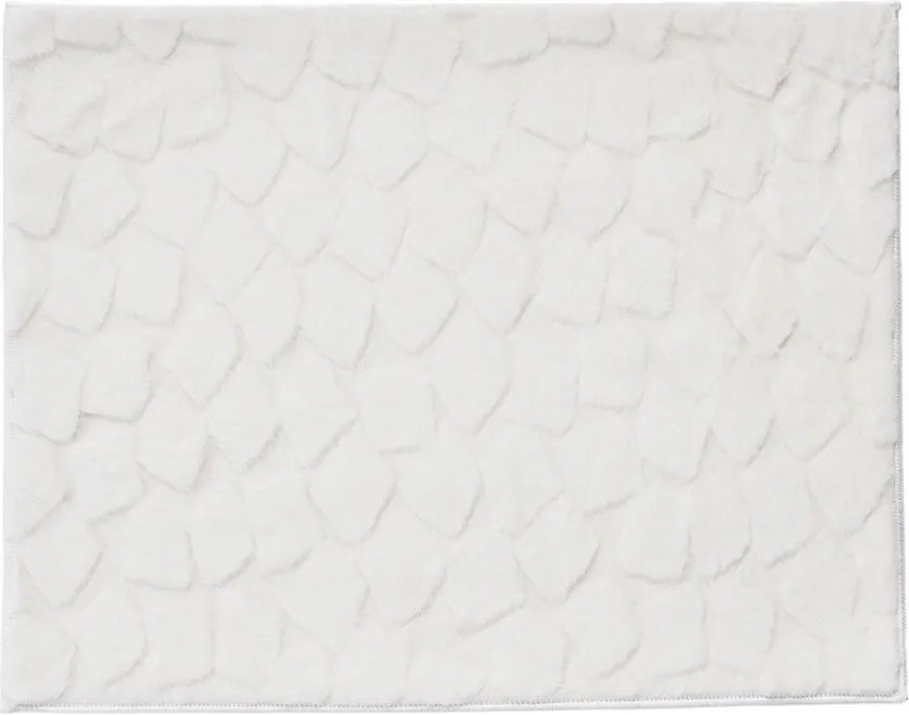 Krémovobiele kúpeľňové predložky v súprave 2 ks 60x100 cm Rabbit – Foutastic