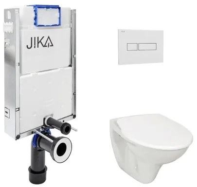 Cenovo zvýhodnený závesný WC set Jika na zamurovanie + WC Jika Nila KMPLJIKA
