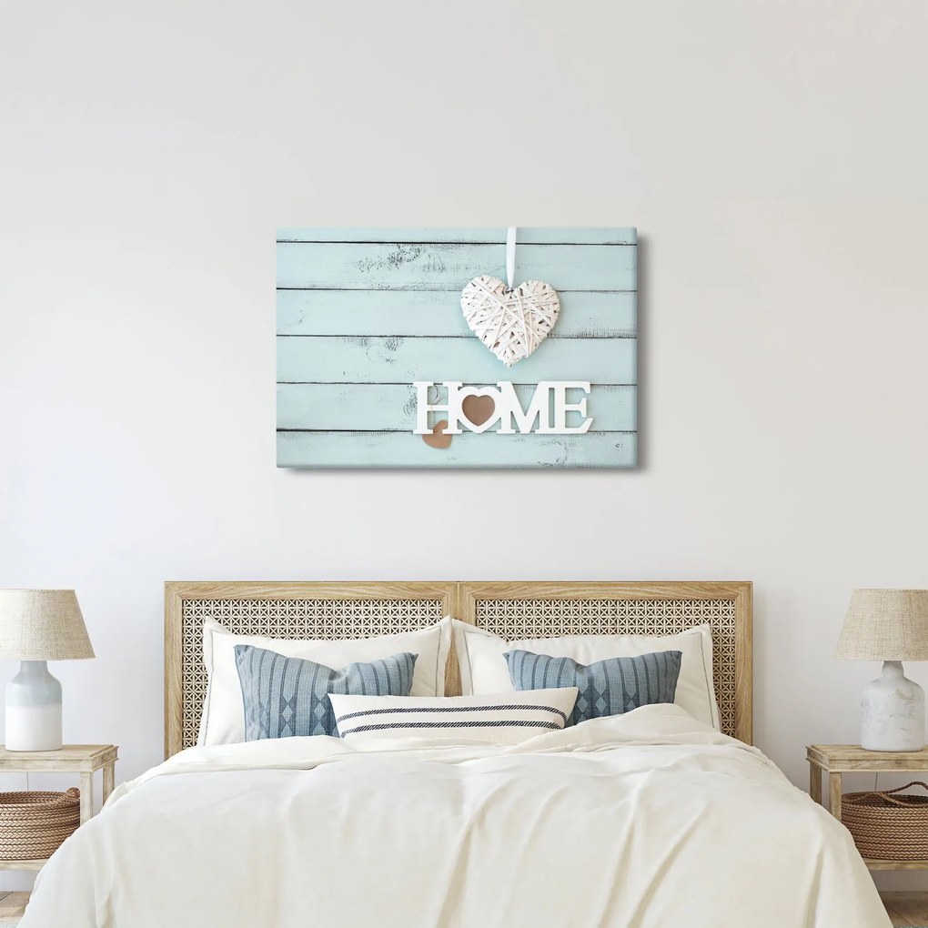 Obraz - I love home (90x60 cm)