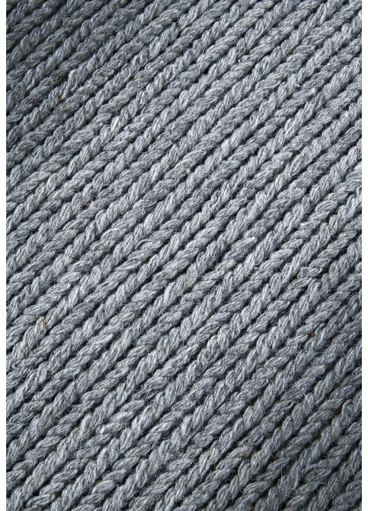 Sivý ručne tkaný vlnený koberec 60x90 cm Francois – Villeroy&Boch