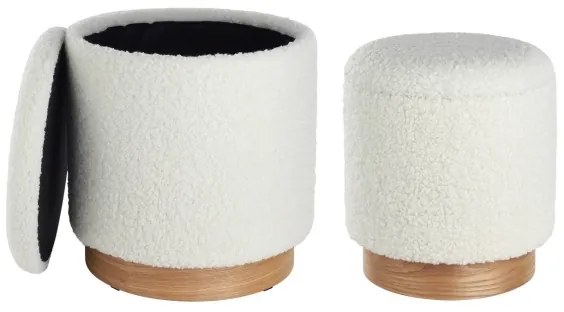 Eglo 424029 - SADA 2x Taburet MASHIKE pr. 30,5/37 cm biela