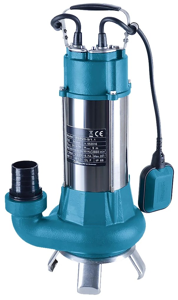 XTline Ponorné čerpadlo na odpadovú vodu 1100W