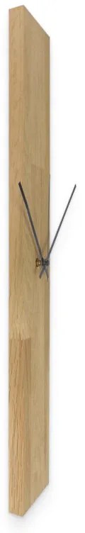 Minimalistické drevené nástenné hodiny v prírodnom I SENTOP MAS019-OSMO-3041