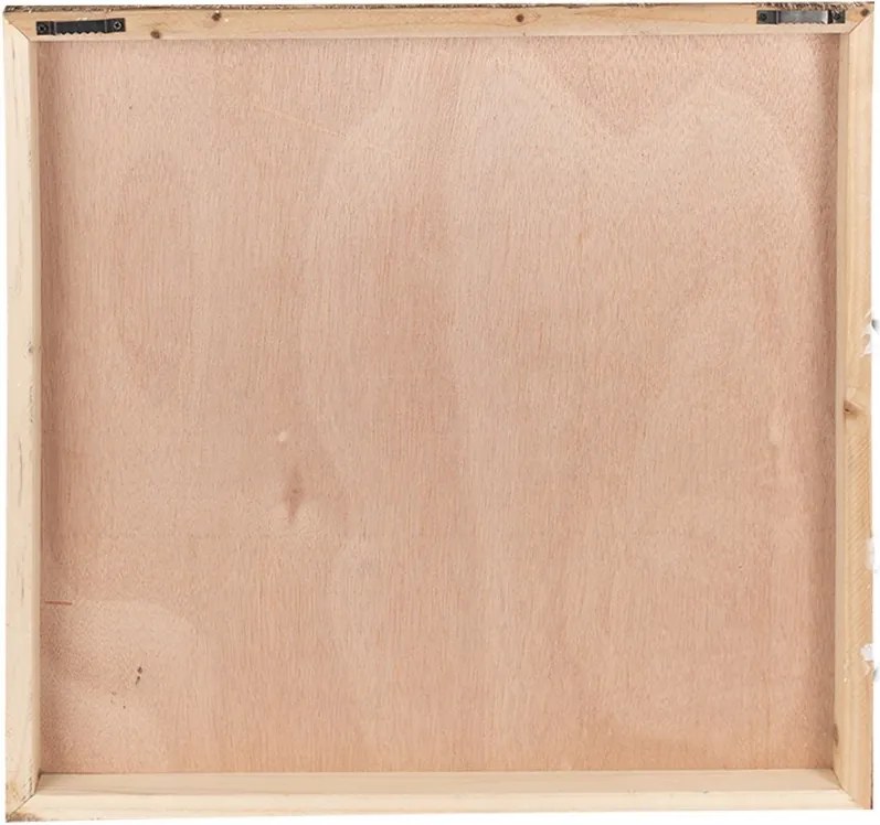 Hnedý obraz ovečky na plátne - 50*3*50 cm