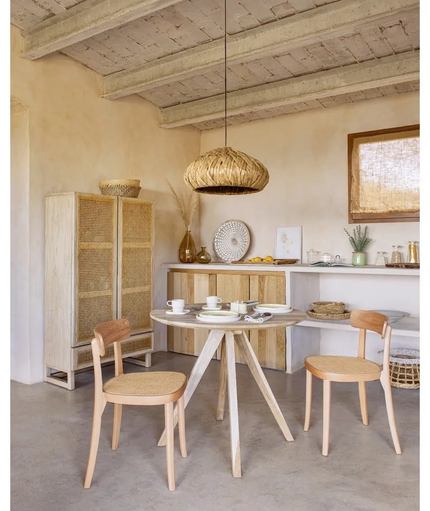 Jedálenská stolička z bukového dreva Kave Home Romane