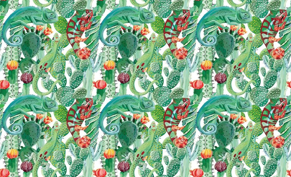 Fototapeta - Chameleón (254x184 cm)