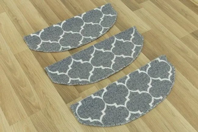 Nášľap na schody Clover svetlo sivý