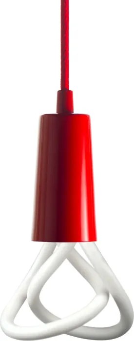 Plumen Závesné svietidlo Drop Cap, red