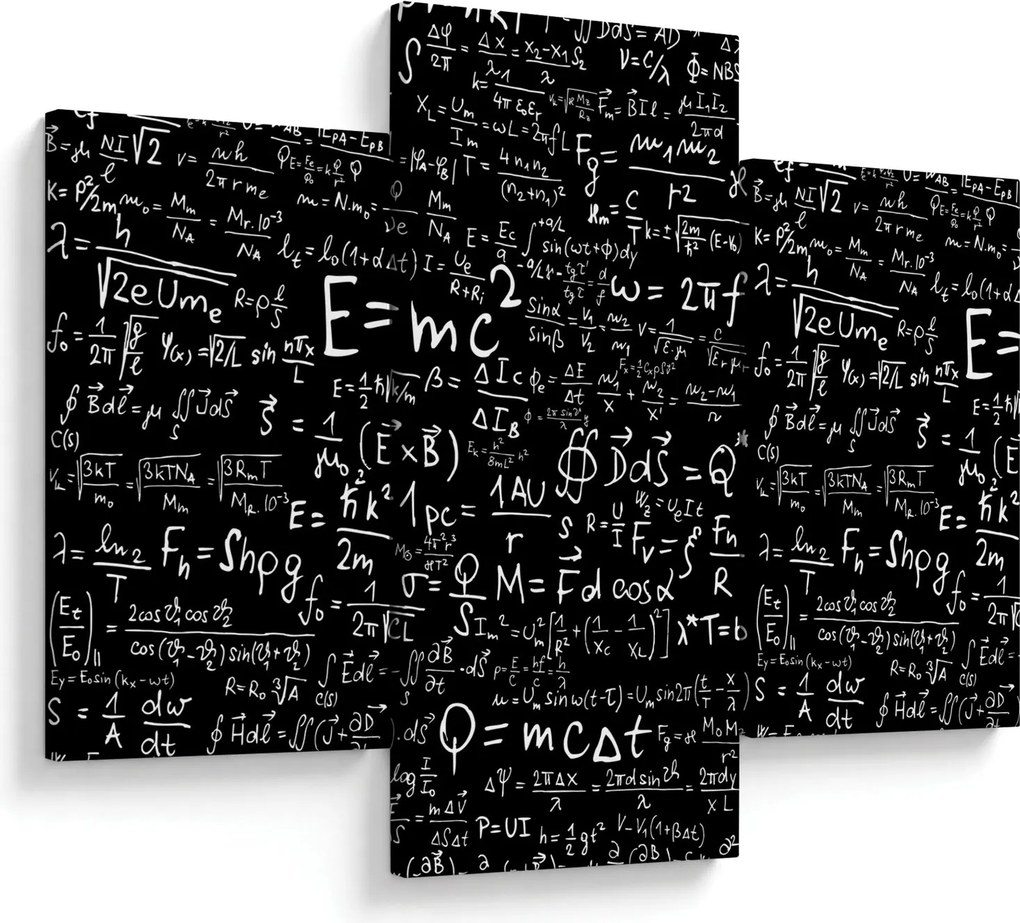 Obraz - Matematika (90x60 cm)