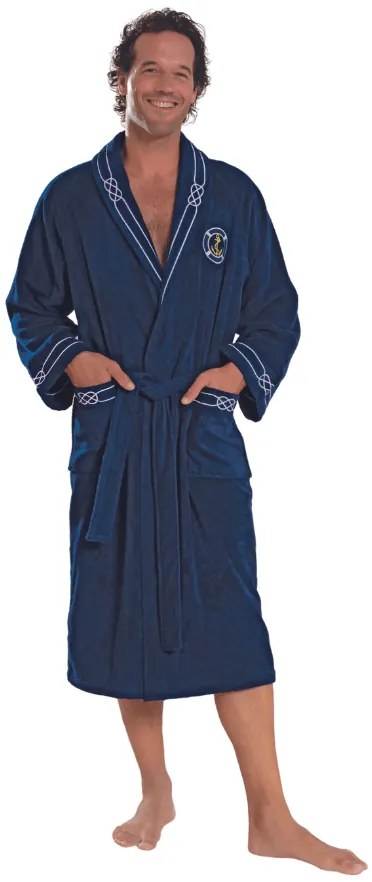 Soft Cotton Luxusný pánsky župan MARINE MAN v darčekovom balení