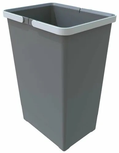 Elletipi Plastový kôš s rukoväťami 24 l, sivá , 24 l