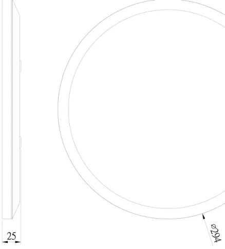 Globo 41562-18B - LED Kúpeľňové stropné svietidlo SAPANA LED/18W/230V IP44