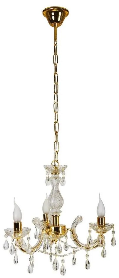 Luster na reťazi MARIA TERESA 3xE14/40W/230V