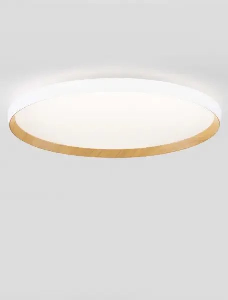 LED stmievateľné biele dizajnové stropné svietidlo Vomos 60