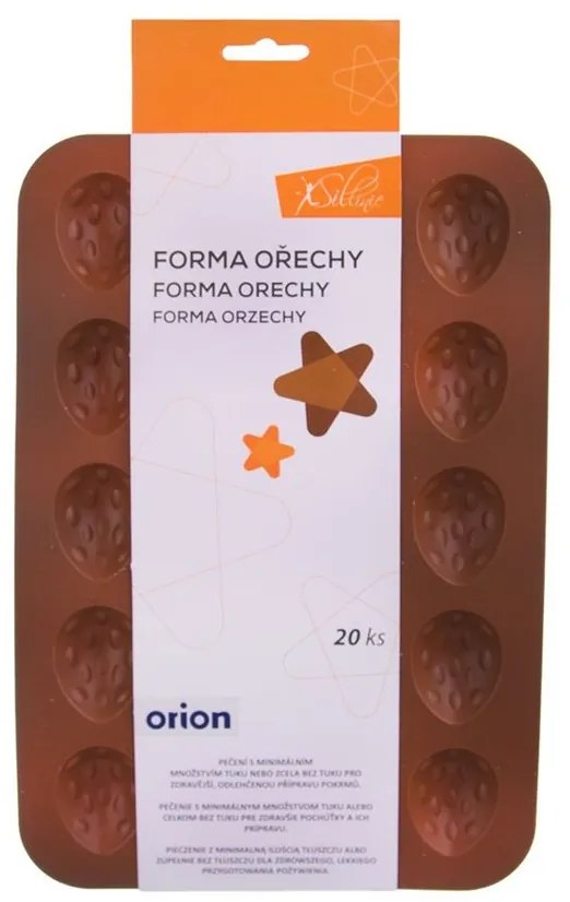Silikónová forma Orion na orechy 28 x 19 cm